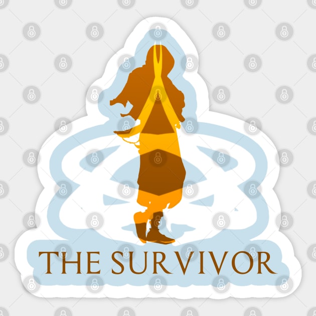 The Survivor Sticker by ArnarionArt